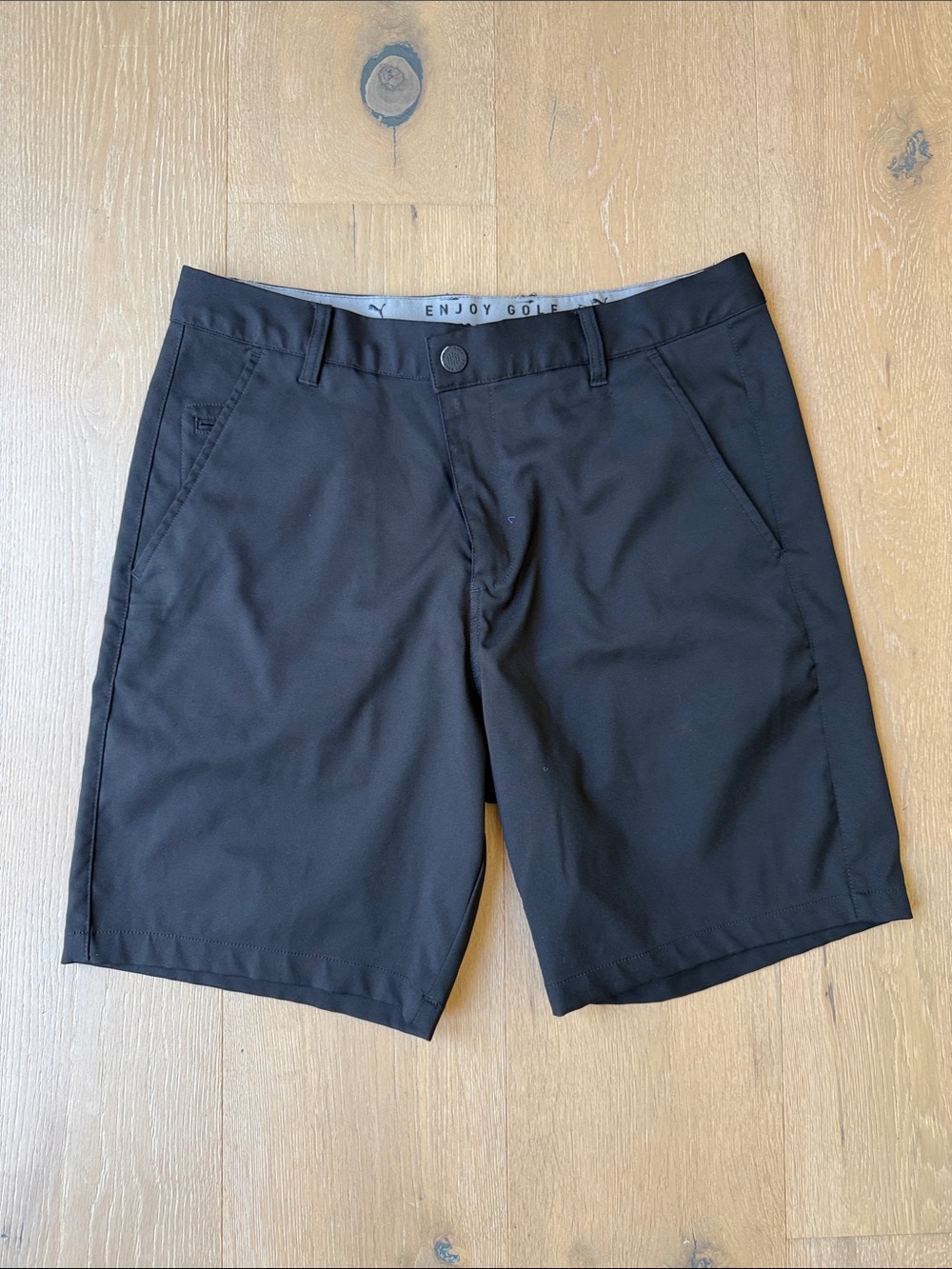 Puma Black Hybrid Golf Shorts